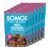 SOMOS Pinto & Black Beans – Gluten Free, Non-GMO, Vegan Ready-to-Eat Microwavable Meals – Delicious, Healthy & Plant Based Convenience – Perfect for Quick, Healthy Dining |10oz Pouch (Pack of 6)